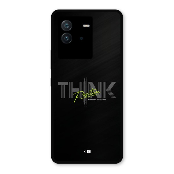 Think Positive Only Metal Back Case for iQOO Neo 6 5G