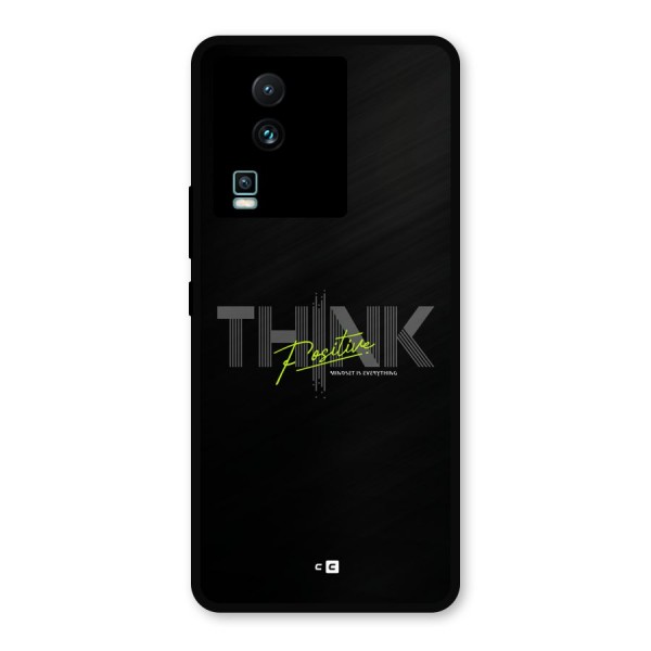 Think Positive Only Metal Back Case for iQOO Neo 7