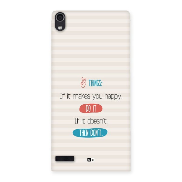 Think Then Back Case for Ascend P6