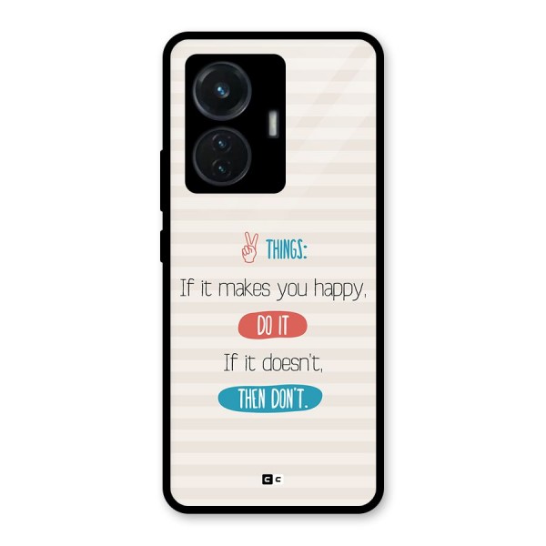 Think Then Glass Back Case for iQOO Z6 44W