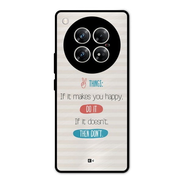 Think Then Metal Back Case for Infinix Zero 40 5G