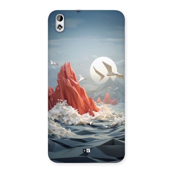 Three Dimension Sea Back Case for Desire 816