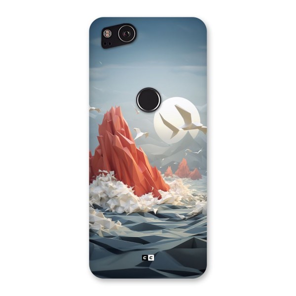 Three Dimension Sea Back Case for Google Pixel 2