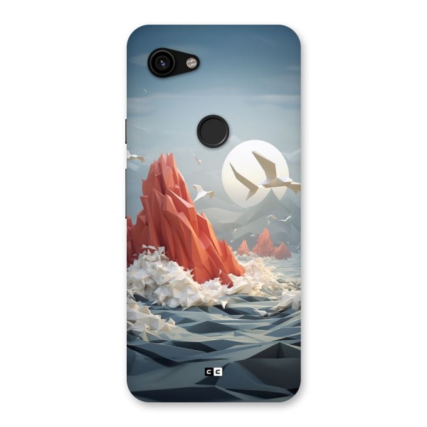 Three Dimension Sea Back Case for Google Pixel 3a
