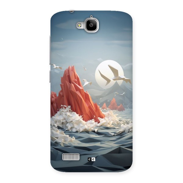 Three Dimension Sea Back Case for Honor Holly