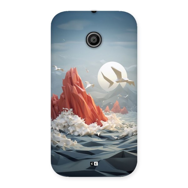 Three Dimension Sea Back Case for Moto E