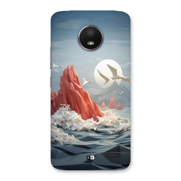 Three Dimension Sea Back Case for Moto E4