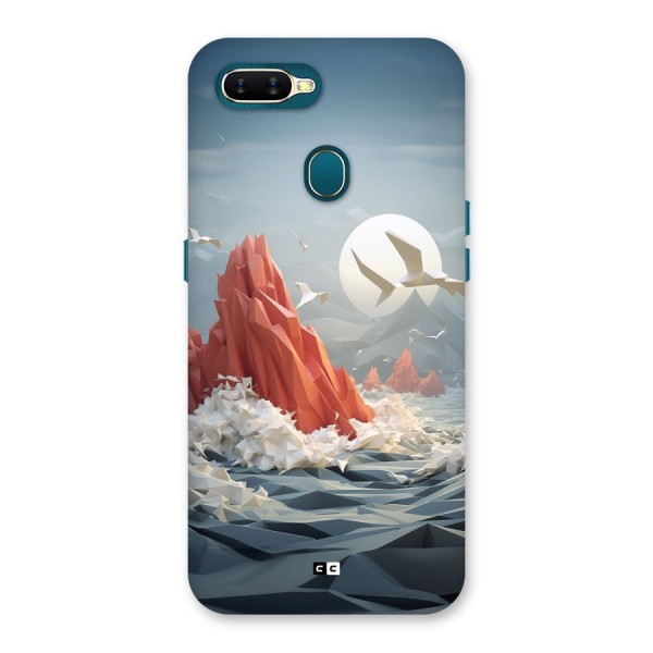 Three Dimension Sea Back Case for Oppo A7