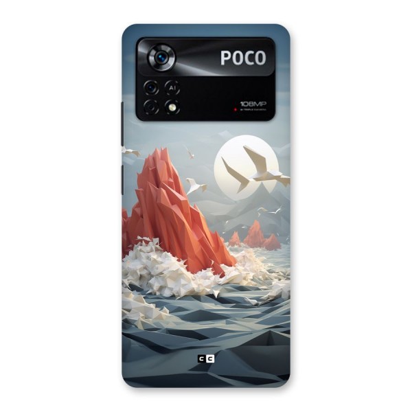 Three Dimension Sea Back Case for Poco X4 Pro 5G