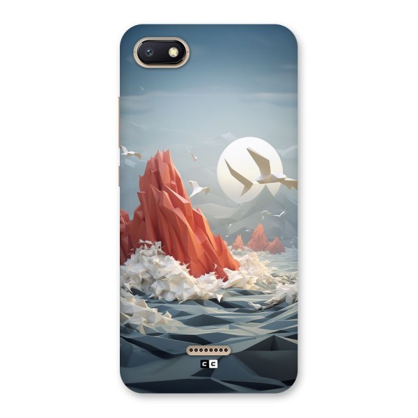Three Dimension Sea Back Case for Redmi 6A