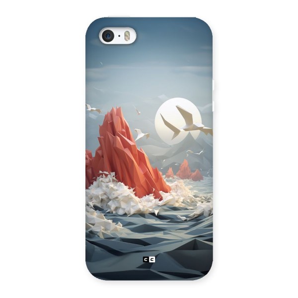 Three Dimension Sea Back Case for iPhone SE 2016