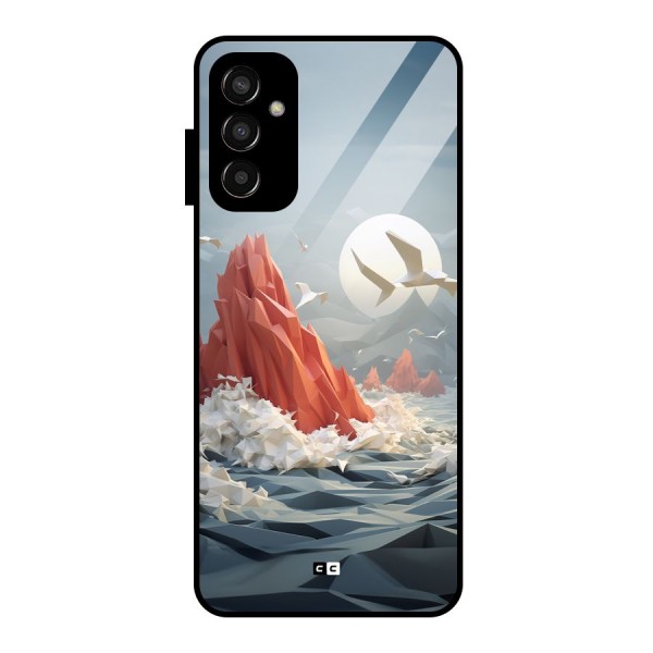 Three Dimension Sea Glass Back Case for Galaxy F13