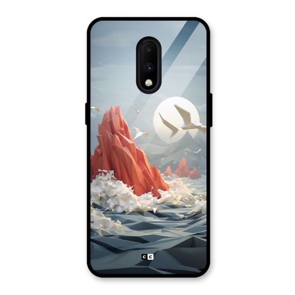 Three Dimension Sea Glass Back Case for OnePlus 7