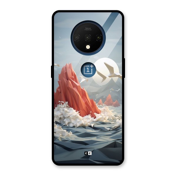 Three Dimension Sea Glass Back Case for OnePlus 7T