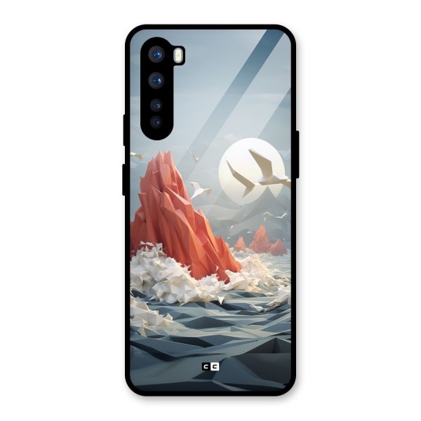Three Dimension Sea Glass Back Case for OnePlus Nord