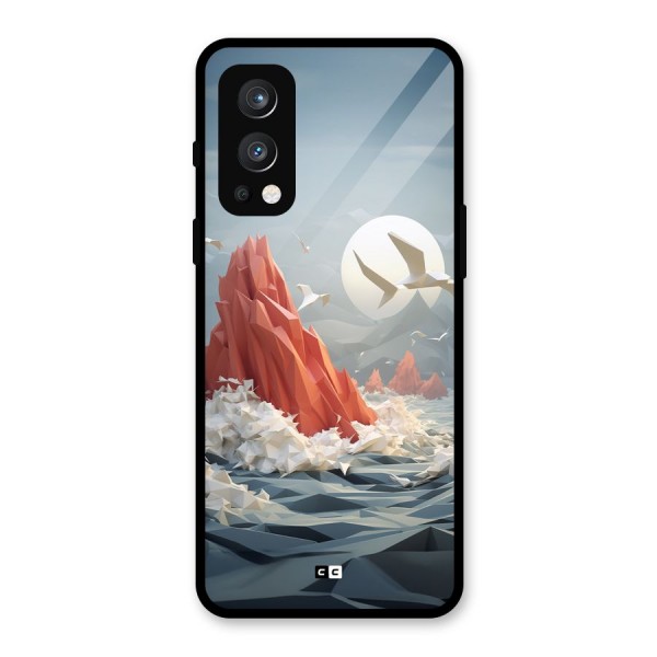 Three Dimension Sea Glass Back Case for OnePlus Nord 2 5G