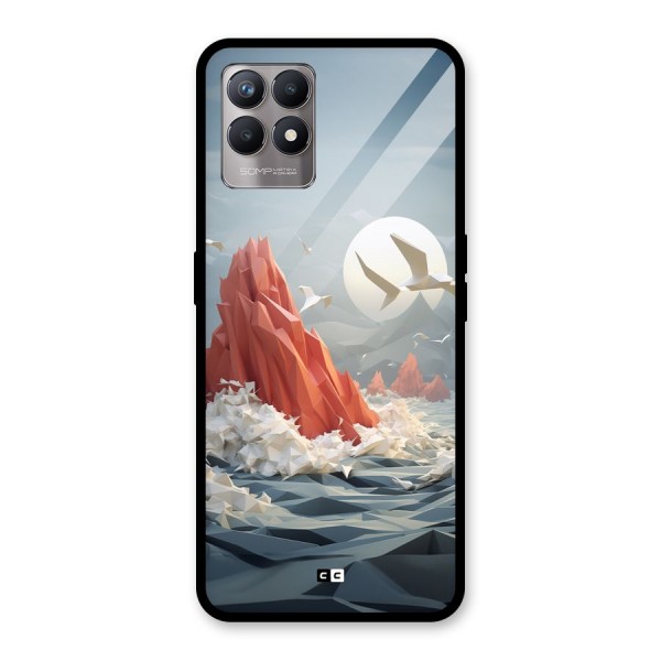 Three Dimension Sea Glass Back Case for Realme Narzo 50