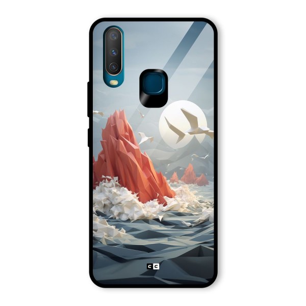 Three Dimension Sea Glass Back Case for Vivo Y15