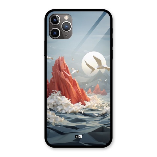 Three Dimension Sea Glass Back Case for iPhone 11 Pro Max