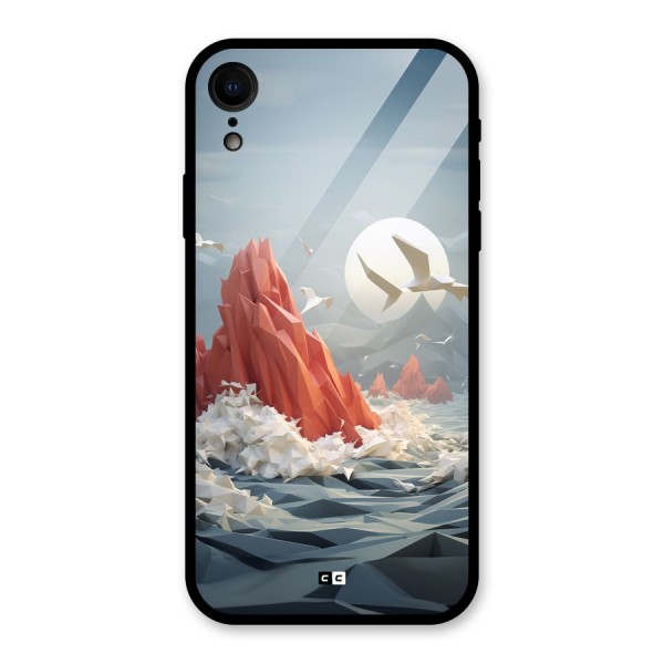 Three Dimension Sea Glass Back Case for iPhone XR