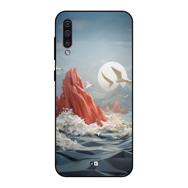 Three Dimension Sea Metal Back Case for Galaxy A30s