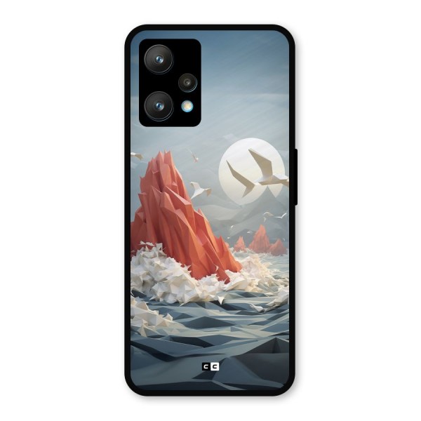 Three Dimension Sea Metal Back Case for Realme 9
