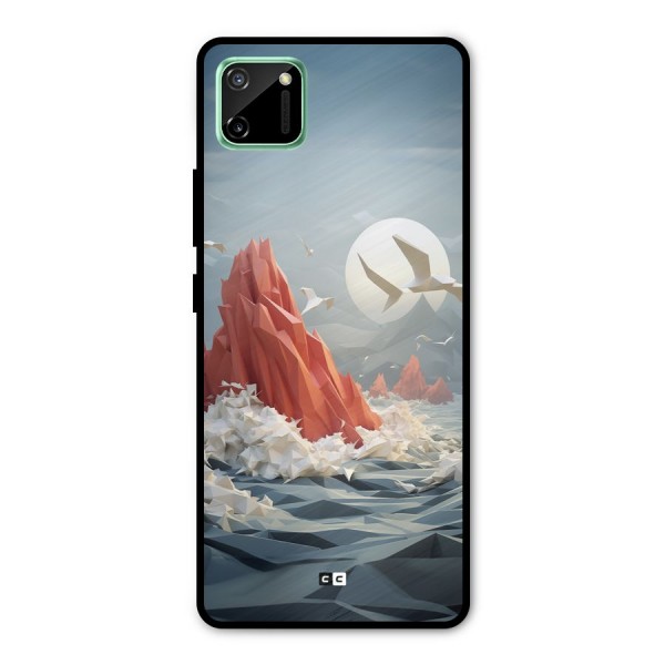 Three Dimension Sea Metal Back Case for Realme C11