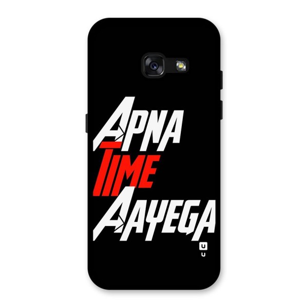 Time Aayega Back Case for Galaxy A3 (2017)