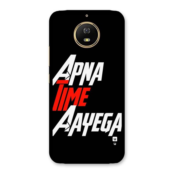 Time Aayega Back Case for Moto G5s