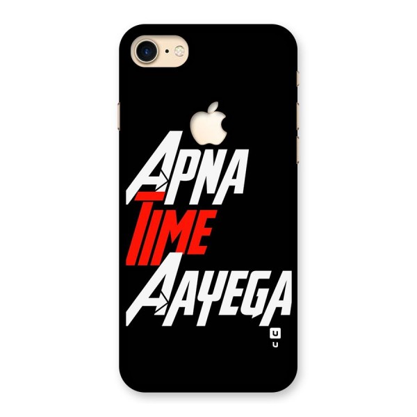 Time Aayega Back Case for iPhone 7 Apple Cut