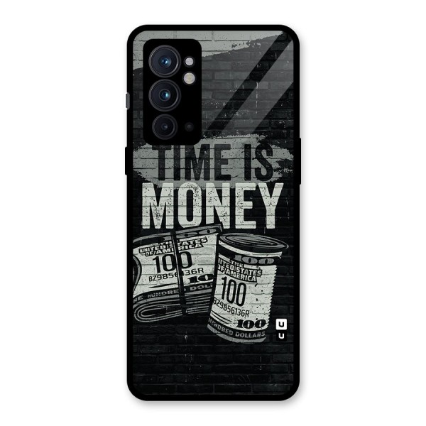 Time Is Money Glass Back Case for OnePlus 9RT 5G