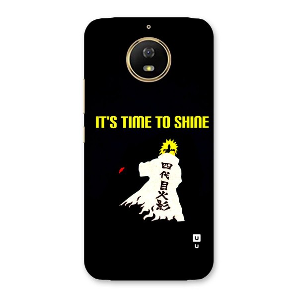 Time To Shine Back Case for Moto G5s