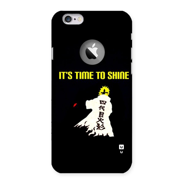 Time To Shine Back Case for iPhone 6 Logo Cut