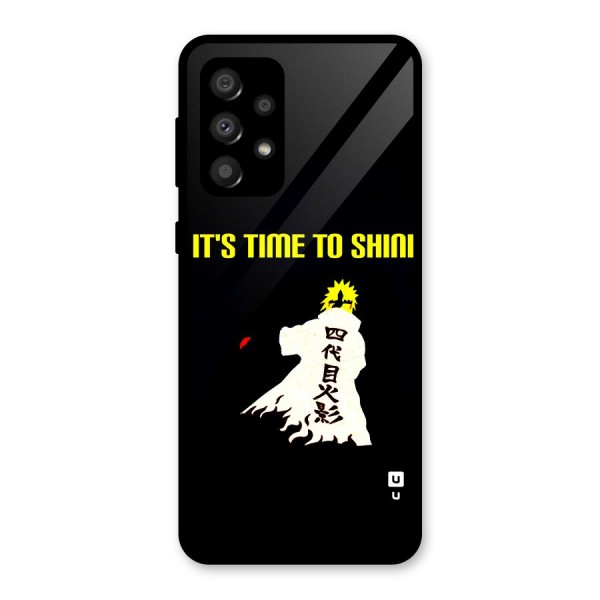Time To Shine Glass Back Case for Galaxy A32