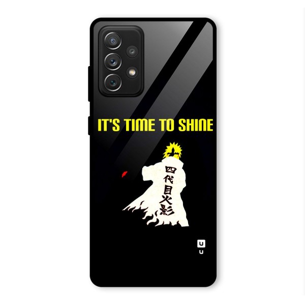 Time To Shine Glass Back Case for Galaxy A72