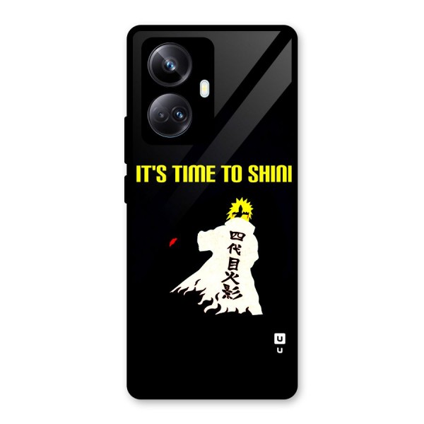 Time To Shine Glass Back Case for Realme 10 Pro Plus