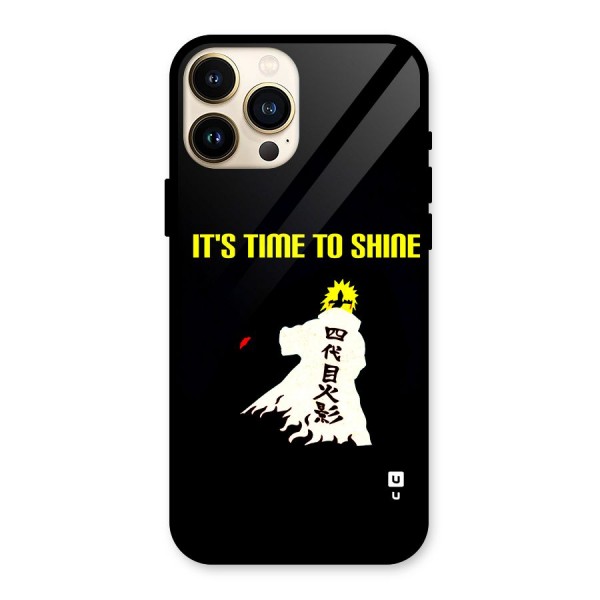 Time To Shine Glass Back Case for iPhone 13 Pro Max