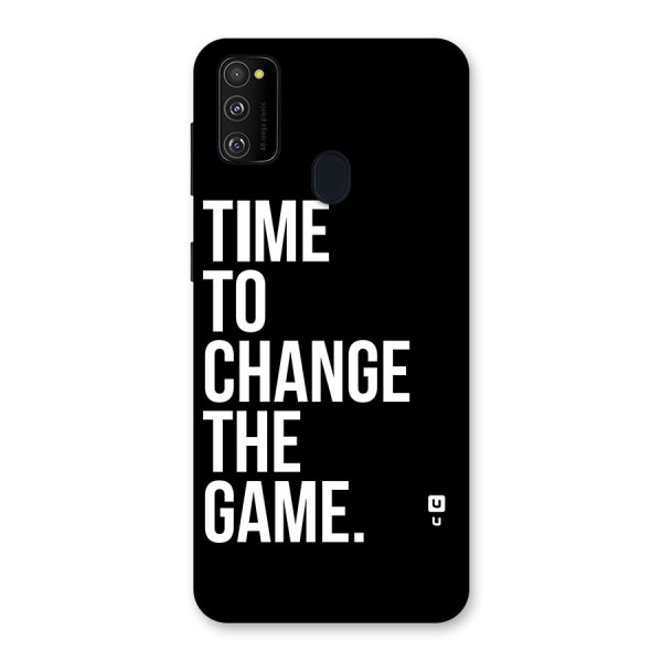 Time to Change the Game Back Case for Galaxy M21
