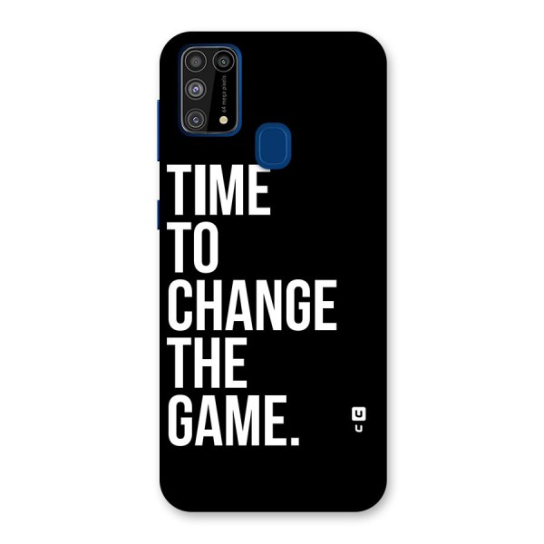 Time to Change the Game Back Case for Galaxy M31