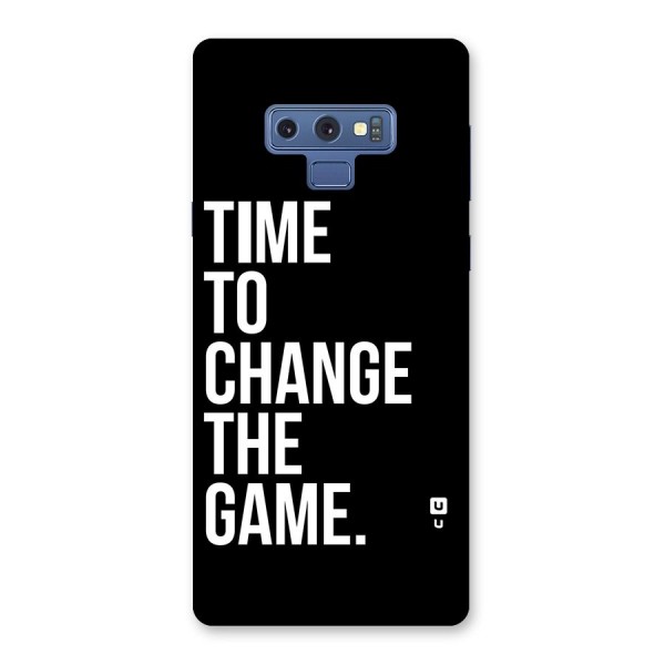 Time to Change the Game Back Case for Galaxy Note 9