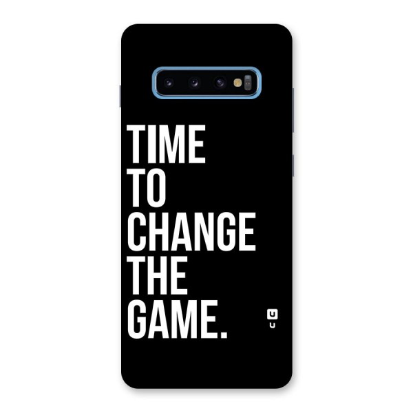 Time to Change the Game Back Case for Galaxy S10 Plus