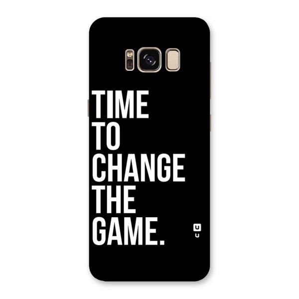 Time to Change the Game Back Case for Galaxy S8