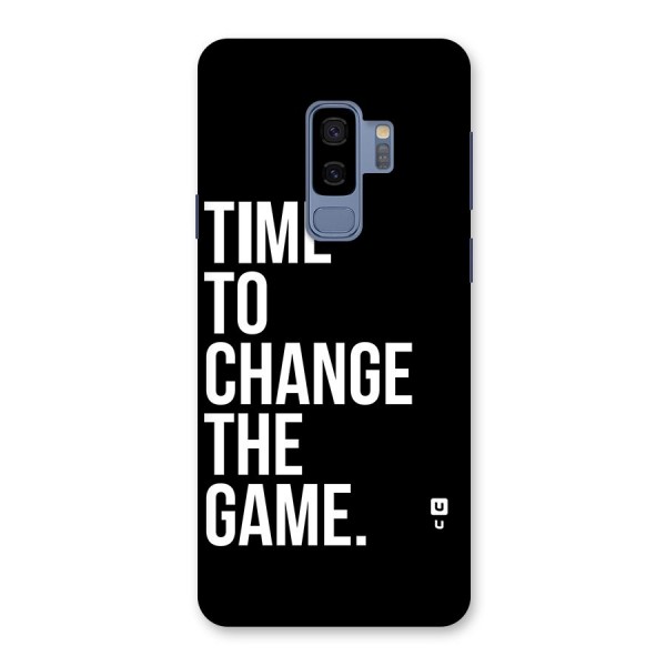 Time to Change the Game Back Case for Galaxy S9 Plus