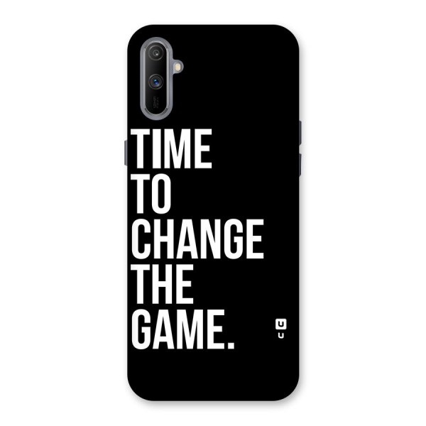 Time to Change the Game Back Case for Realme C3