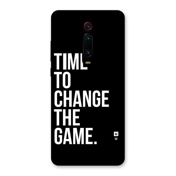 Time to Change the Game Back Case for Redmi K20 Pro