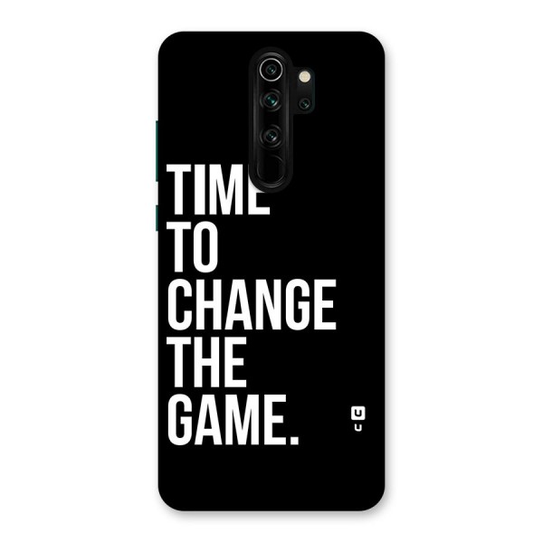 Time to Change the Game Back Case for Redmi Note 8 Pro