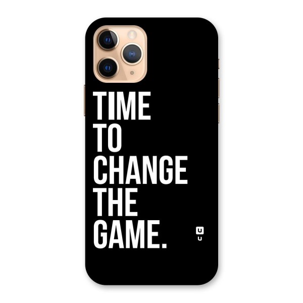 Time to Change the Game Back Case for iPhone 11 Pro