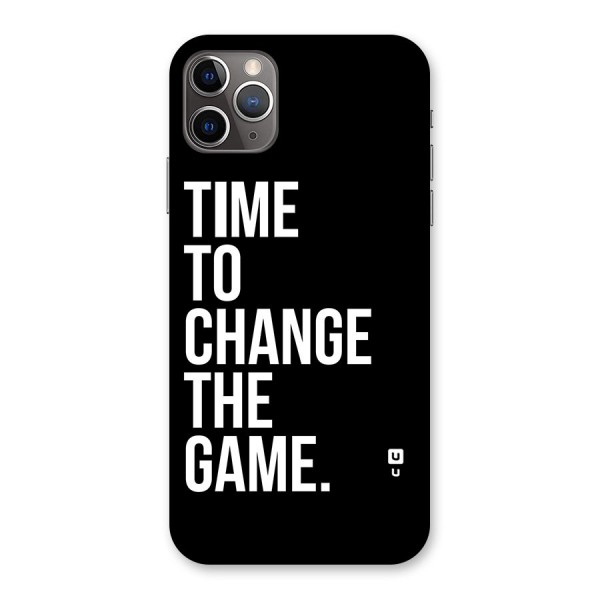 Time to Change the Game Back Case for iPhone 11 Pro Max