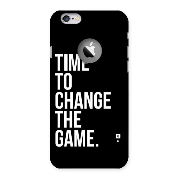 Time to Change the Game Back Case for iPhone 6 Logo Cut