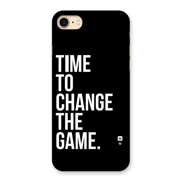 Time to Change the Game Back Case for iPhone 7